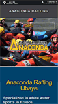 Mobile Screenshot of anacondarafting.com